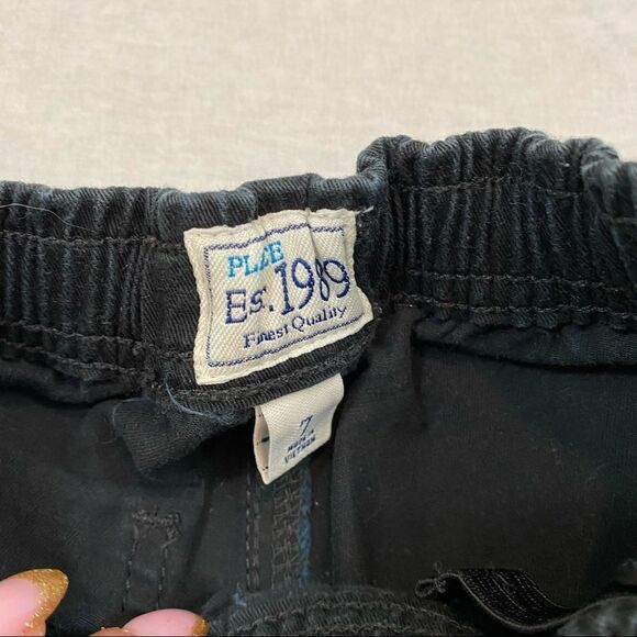 Lot of two Pairs of Boys Childrens Place Black Shorts Both Size 7 - Picture 12 of 13